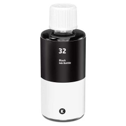BOUTEILLE D'ENCRE HP32BK COMPATIBLE NOIR
