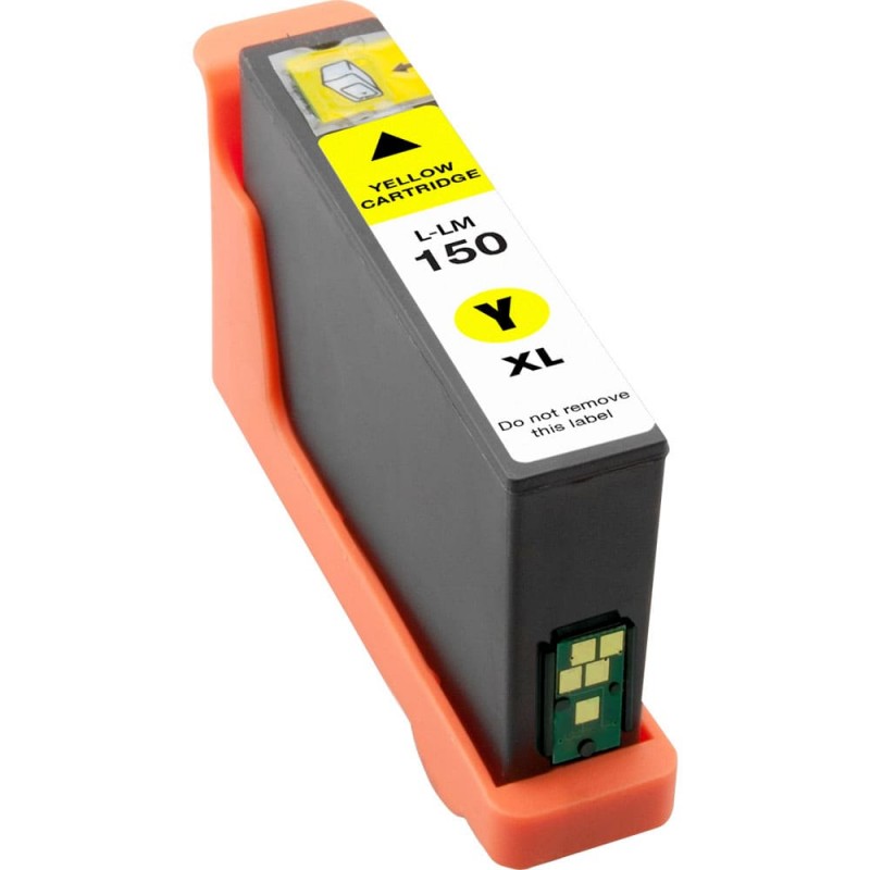 CARTOUCHE JET D'ENCRE LEXMARK 150XL 14N1618 COMPATIBLE JAUNE