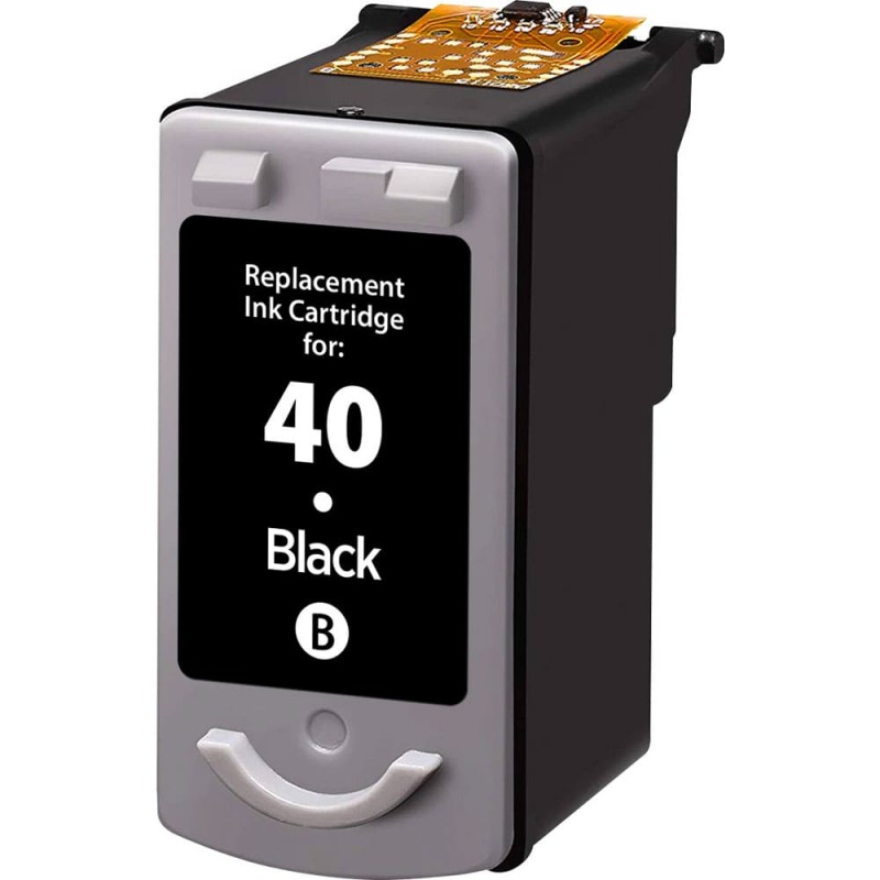 CARTOUCHE JET D'ENCRE CANON PG-40 RECYCLÉE NOIR