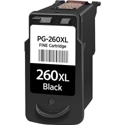 CARTOUCHE JET D'ENCRE CANON PG-260XL RECYCLÉE NOIR