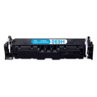 CARTOUCHE DE TONER LASER CANON 069H 5097C001 COMPATIBLE CYAN GRANDE CAPACITÉ