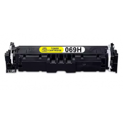 CARTOUCHE DE TONER LASER CANON 069H 5095C001 COMPATIBLE JAUNE GRANDE CAPACITÉ