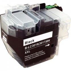 CARTOUCHE JET D'ENCRE BROTHER LC3017BK/LC3019BK XXL COMPATIBLE NOIR