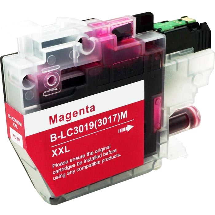CARTOUCHE JET D'ENCRE BROTHER LC3017M/LC3019M XXL COMPATIBLE MAGENTA