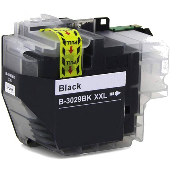 CARTOUCHE JET D'ENCRE BROTHER LC3029BK XXL COMPATIBLE NOIR