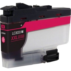 CARTOUCHE JET D'ENCRE BROTHER LC3033M XXL COMPATIBLE MAGENTA EXTRA HAUTE CAPACITÉ