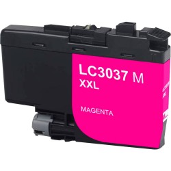 CARTOUCHE JET D'ENCRE BROTHER LC3037M XXL COMPATIBLE MAGENTA EXTRA HAUTE CAPACITÉ