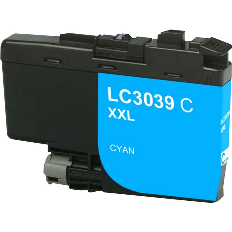 CARTOUCHE JET D'ENCRE BROTHER LC3039C XXL COMPATIBLE CYAN ULTRA HAUTE CAPACITÉ