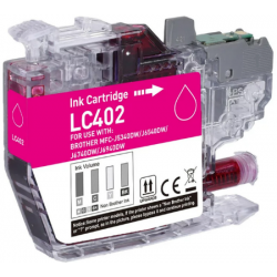 CARTOUCHE JET D'ENCRE BROTHER LC402MXL MAGENTA