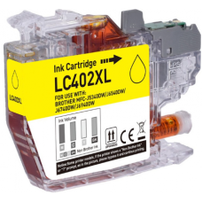 CARTOUCHE JET D'ENCRE BROTHER LC402YXL JAUNE