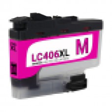 CARTOUCHE JET D'ENCRE BROTHER LC406MXL COMPATIBLE MAGENTA