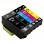 ENSEMBLE COMBO DE CARTOUCHE JET D'ENCRE EPSON T410XL BK/PBK/C/M/Y COMPATIBLE NOIR/PHOTO NOIR/CYAN/MAGENTA/JAUNE