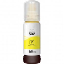 BOUTEILLE D'ENCRE EPSON T502 COMPATIBLE JAUNE
