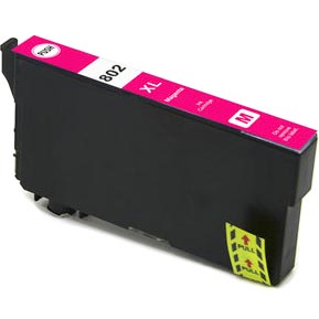 CARTOUCHE JET D'ENCRE EPSON 802 T802XL320 COMPATIBLE MAGENTA HAUTE CAPACITÉ