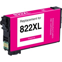 CARTOUCHE JET D'ENCRE EPSON 822XL T822XL320 COMPATIBLE MAGENTA GRANDE CAPACITÉ
