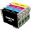 ENSEMBLE COMBO DE CARTOUCHE JET D'ENCRE EPSON T088 BK/C/M/Y XL COMPATIBLE NOIR/CYAN/MAGENTA/JAUNE