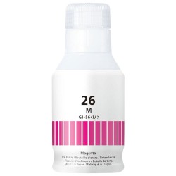 BOUTEILLE D'ENCRE CANON GI-26M COMPATIBLE MAGENTA