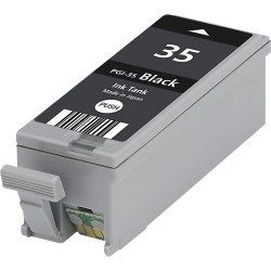 CARTOUCHE JET D'ENCRE CANON PGI-35BK COMPATIBLE NOIR