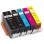 ENSEMBLE COMBO DE CARTOUCHE JET D'ENCRE CANON PGI-225/CLI-226 BK/PBK/C/M/Y XL COMPATIBLE NOIR/PHOTO NOIR/CYAN/MAGENTA/JAUNE