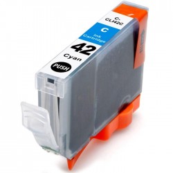 CARTOUCHE JET D'ENCRE CANON CLI-42C 6385B002 COMPATIBLE CYAN