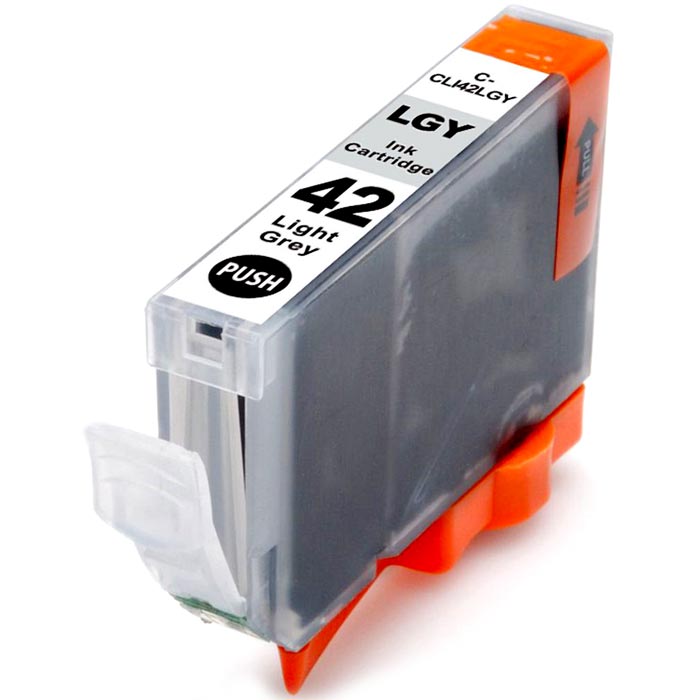 CARTOUCHE JET D'ENCRE CANON CLI-42LGY 6391B002 COMPATIBLE GRIS LÉGER
