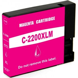 CARTOUCHE JET D'ENCRE CANON PGI-2200XLM 9269B001 COMPATIBLE MAGENTA