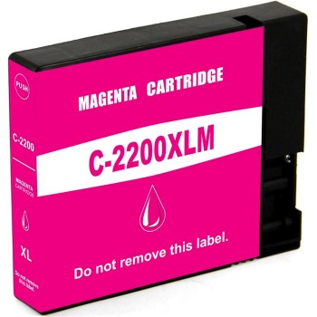 CARTOUCHE JET D'ENCRE CANON PGI-2200XLM 9269B001 COMPATIBLE MAGENTA