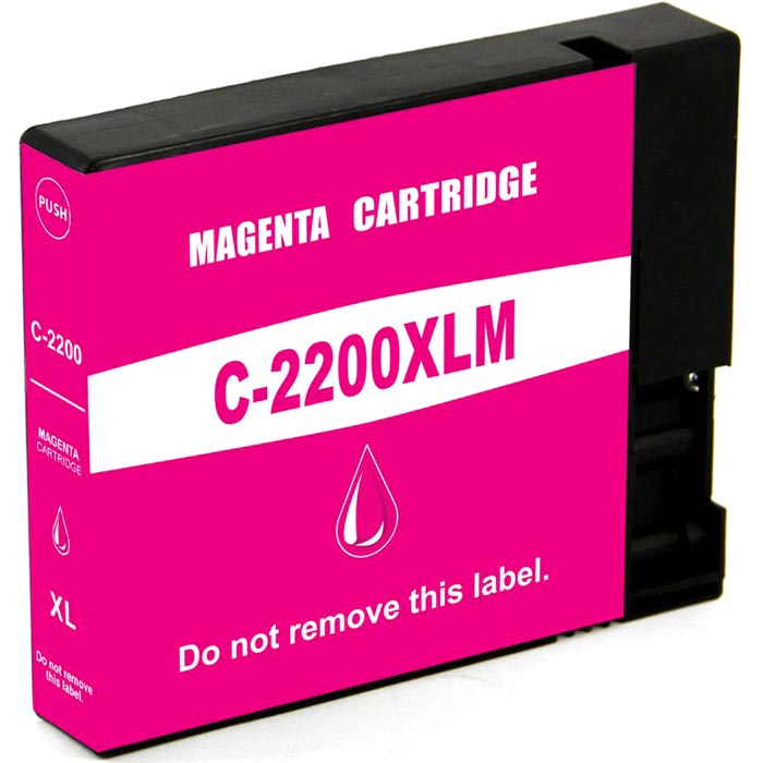 CARTOUCHE JET D'ENCRE CANON PGI-2200XLM 9269B001 COMPATIBLE MAGENTA