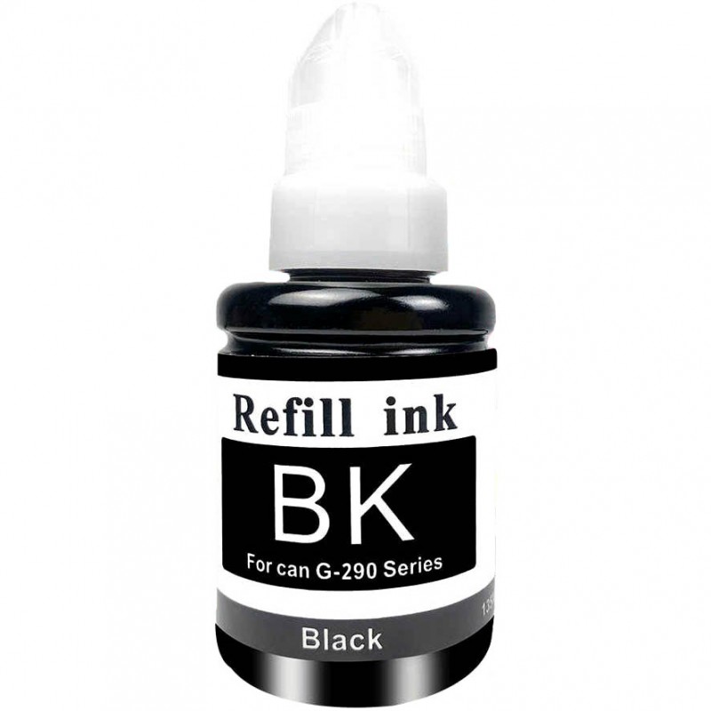 BOUTEILLE D'ENCRE CANON GI-290BK COMPATIBLE NOIR POUR IMPRIMANTE MEGATANK