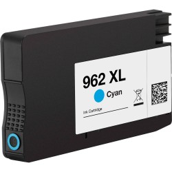 CARTOUCHE JET D'ENCRE HP962XL 3JA00AN RECYCLÉE CYAN