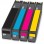 ENSEMBLE COMBO DE CARTOUCHE JET D'ENCRE HP972A BK/C/M/Y RECYCLÉE NOIR/CYAN/MAGENTA/JAUNE