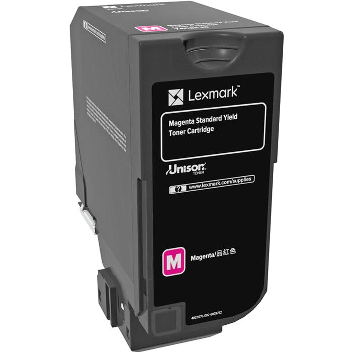 CARTOUCHE DE TONER LASER LEXMARK 74C0S30 ORIGINALE MAGENTA