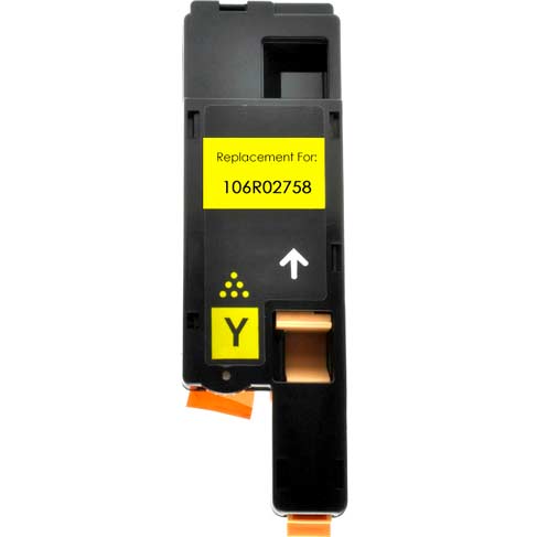 CARTOUCHE DE TONER LASER XEROX 106R02758 COMPATIBLE JAUNE