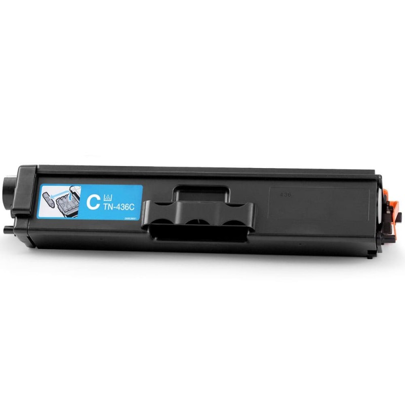 CARTOUCHE DE TONER LASER BROTHER TN436C RECYCLÉE CYAN