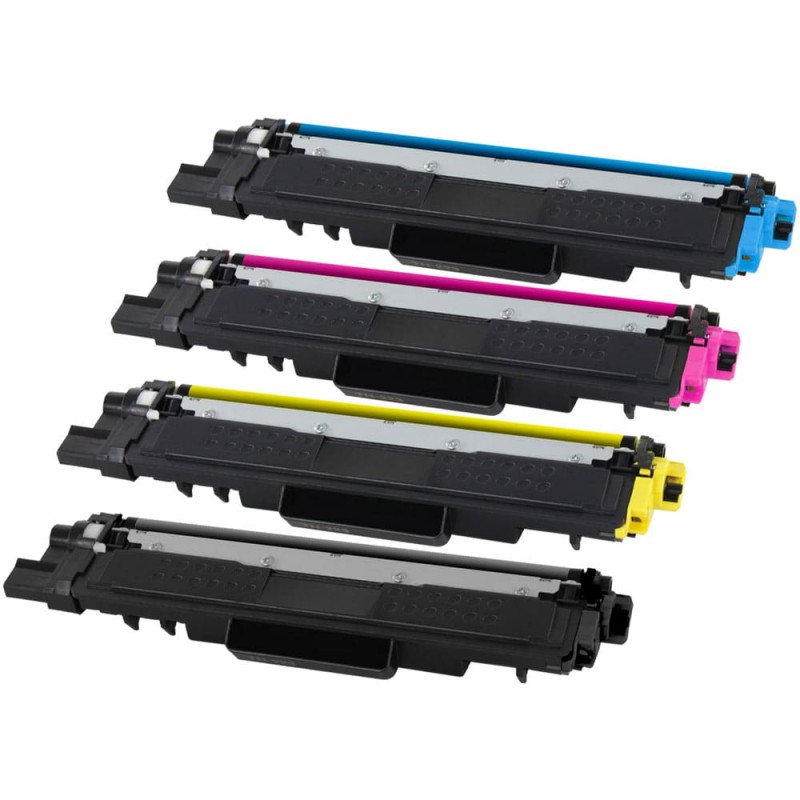 ENSEMBLE COMBO DE CARTOUCHE TONER LASER BROTHER TN227 BK/C/M/Y COMPATIBLE GRANDE CAPACITÉ NOIR/CYAN/MAGENTA/JAUNE