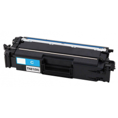 CARTOUCHE DE TONER LASER BROTHER TN810CXL COMPATIBLE CYAN HAUTE CAPACITÉ