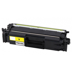 CARTOUCHE DE TONER LASER BROTHER TN810YXL COMPATIBLE JAUNE HAUTE CAPACITÉ
