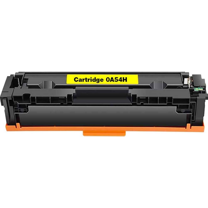 CARTOUCHE DE TONER LASER CANON 054H 3025C001 COMPATIBLE JAUNE GRANDE CAPACITÉ