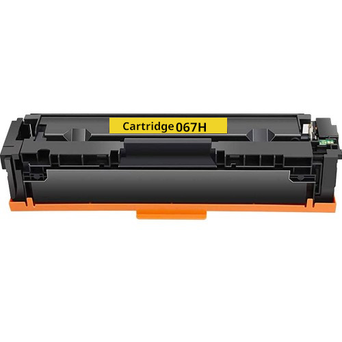 CARTOUCHE DE TONER LASER CANON 067H 5103C001 COMPATIBLE JAUNE GRANDE CAPACITÉ