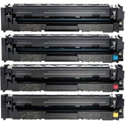 ENSEMBLE COMBO DE CARTOUCHE TONER LASER HP215A BK/C/M/Y COMPATIBLE NOIR/CYAN/MAGENTA/JAUNE