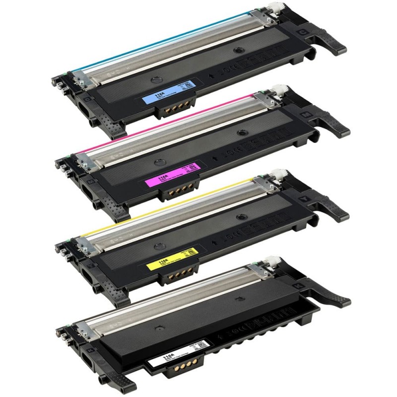 ENSEMBLE COMBO DE CARTOUCHE TONER LASER HP116A BK/C/M/Y COMPATIBLE NOIR/CYAN/MAGENTA/JAUNE