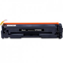 CARTOUCHE DE TONER LASER HP202X CF500X COMPATIBLE NOIR