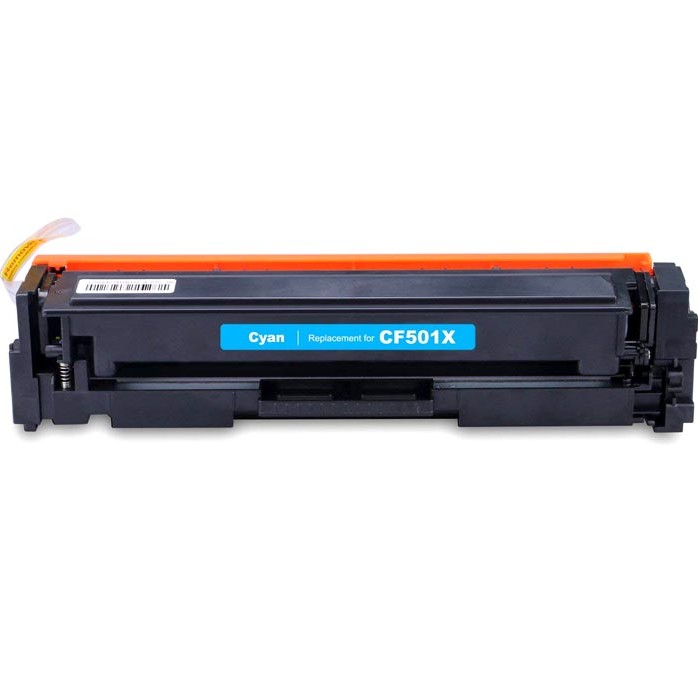CARTOUCHE DE TONER LASER HP202X CF501X RECYCLÉE CYAN GRANDE CAPACITÉ
