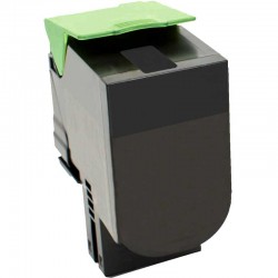 CARTOUCHE DE TONER LASER LEXMARK 701HK 70C1HK0 RECYCLÉE NOIR