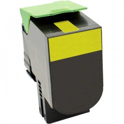 CARTOUCHE DE TONER LASER LEXMARK 71B1HY0 RECYCLÉE JAUNE
