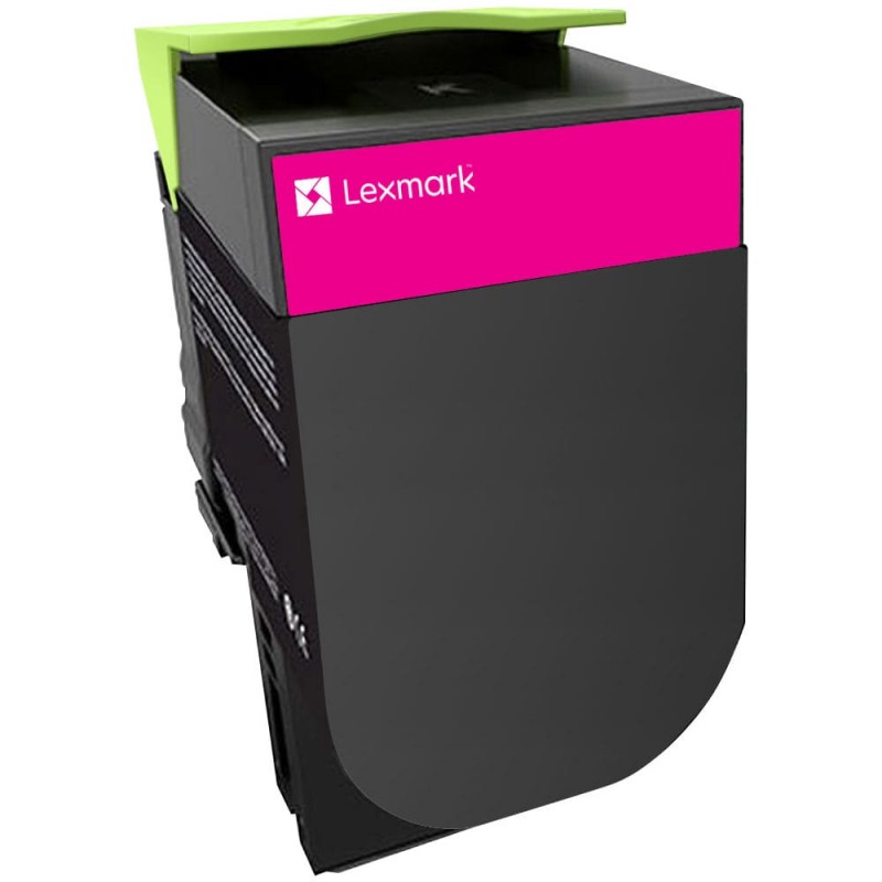 CARTOUCHE DE TONER LASER LEXMARK 78C1XM0 RECYCLÉE MAGENTA GRANDE CAPACITÉ
