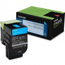 CARTOUCHE DE TONER LASER LEXMARK C2310C0 ORIGINALE CYAN