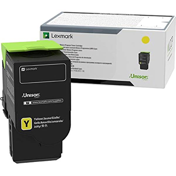 CARTOUCHE DE TONER LASER LEXMARK C241XY0 ORIGINALE JAUNE