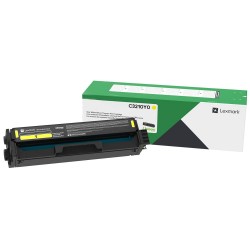 CARTOUCHE DE TONER LASER LEXMARK C3210Y0 ORIGINALE JAUNE