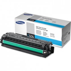 CARTOUCHE DE TONER LASER SAMSUNG CLT-C506S ORIGINALE CYAN